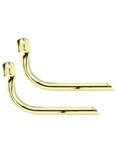 Straight Muffler Gold.